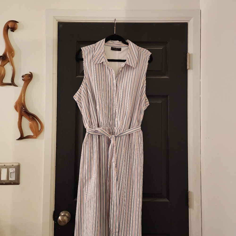 Lane Bryant stripe dress 20